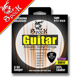Acoustic Guitar Strings SPOCK SD012