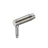 6.3mm right angle mono plug, Nickel plated shell, Nickel plated contacts Roxtone  RJ2RPP-NS-NN