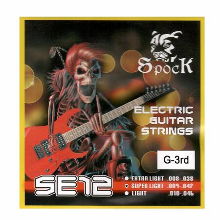 Economy Single Electric Guitar String SPOCK 0.16/G-3rd/SE12 