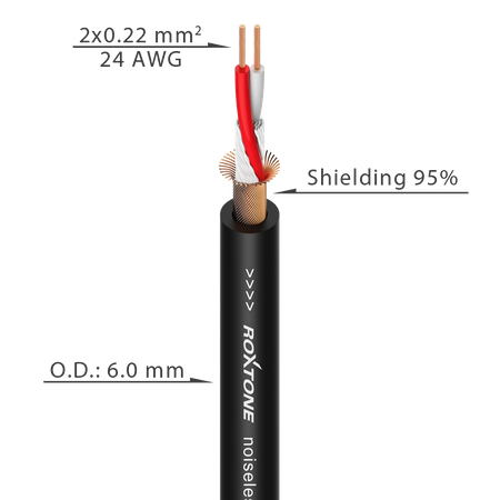 Kabel mikrofonowy SMART Roxtone SMXJ250L1