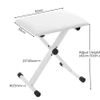 Siedzisko do keyboard KA-LINE STAND D-90/WH