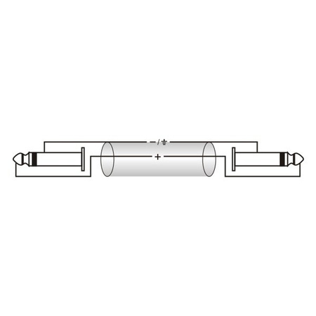 Kabel instrumentalny Roxtone TGJJ100L5 TYL