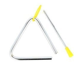 Triangle Hand Percussion with Striker Kera Audio T-10