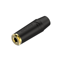 Gniazdo Jack 3.5mm na kabel Roxtone RMJ3FPP-65-BG